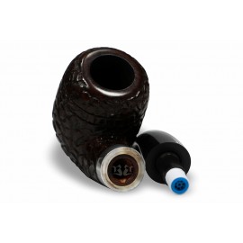 Cachimbo Bertoldi Maestro Briar Rústico 9mm Peça Única